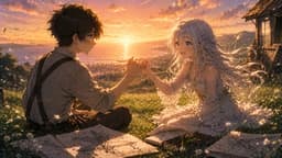 ボクとキミとの風吹く丘。小さな翼の物語