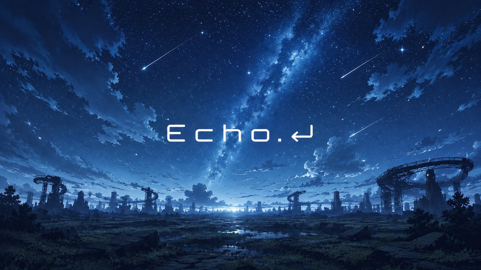 「Echo.⏎」