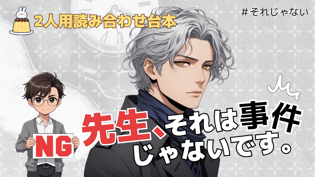 先生、それは事件じゃないです。