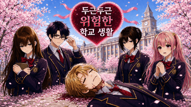 두근두근 위험한 학교 생활 background image