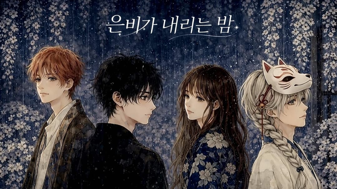 은비가 내리는 밤 background image