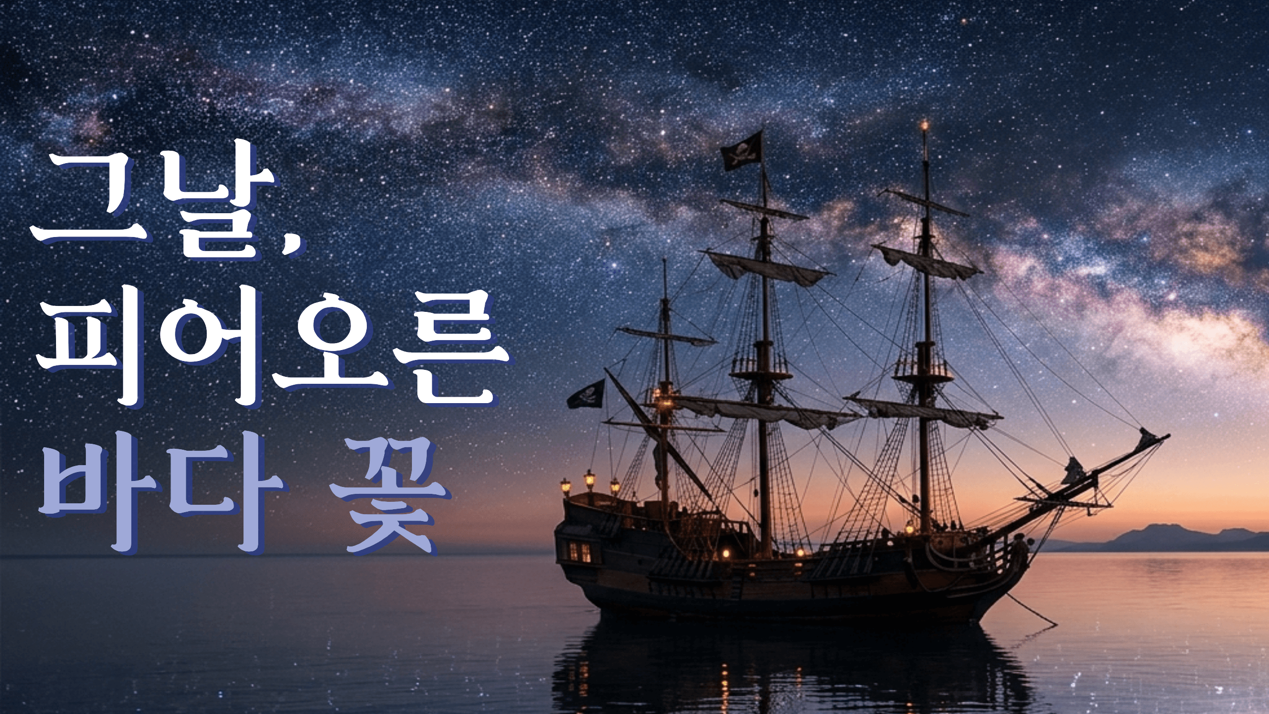  그날, 피어오른 바다 꽃