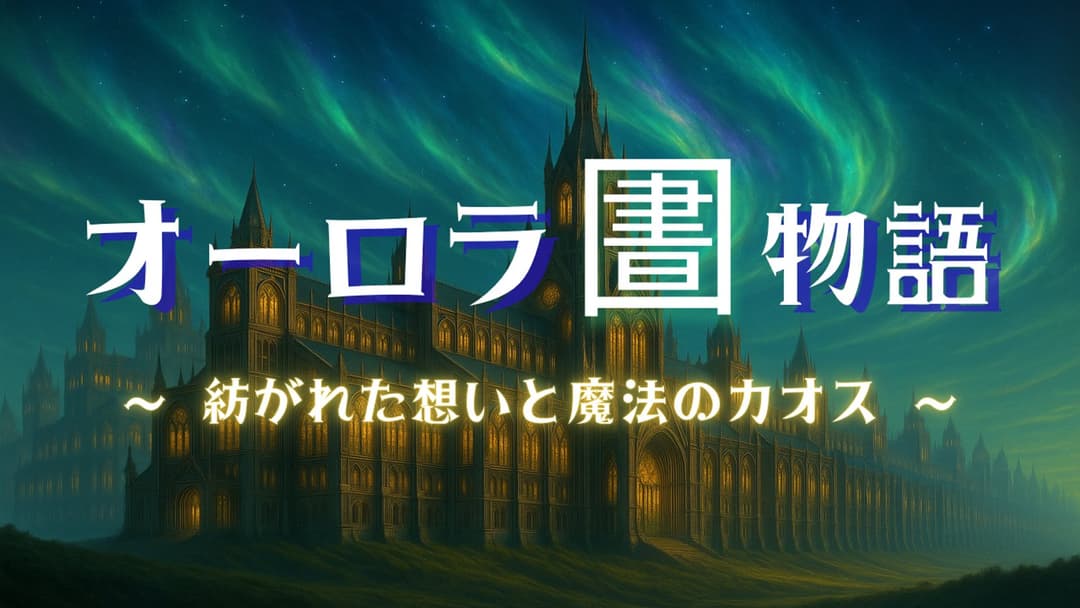 《オーロラ圕物語》〜紡がれた想いと魔法のカオス〜 background image
