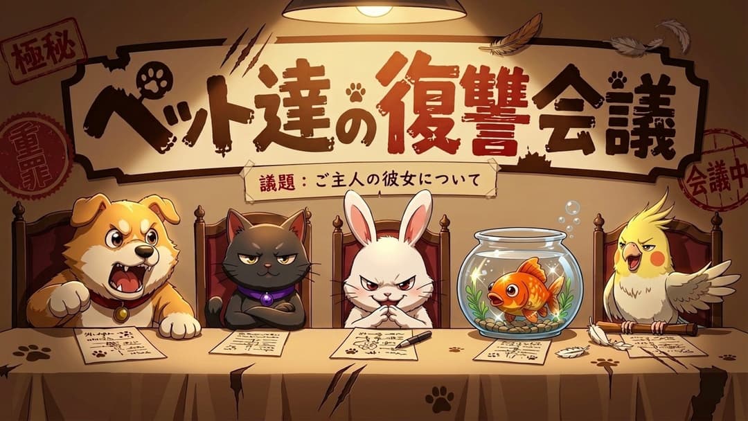 ペット達の復讐会議 background image