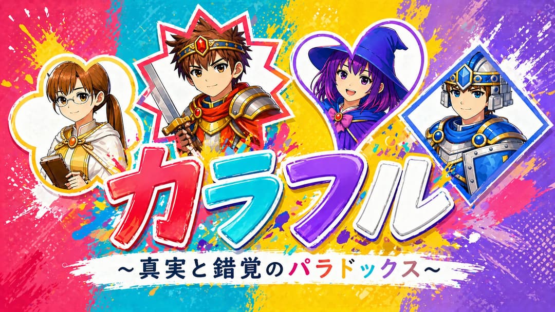 カラフル〜真実と錯覚のパラドックス〜 background image