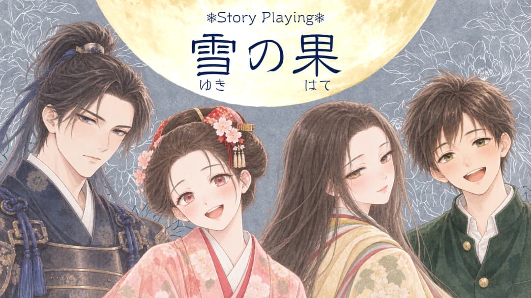 雪の果 background image