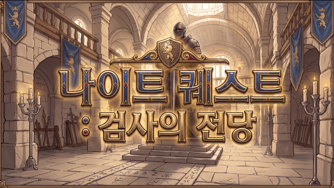 나이트 퀘스트 : 검사의 전당 [아르카나 시리즈 전차편] background image