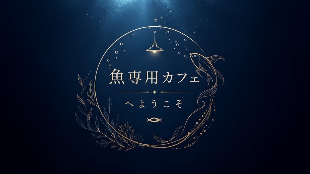 魚専用カフェへようこそ background image
