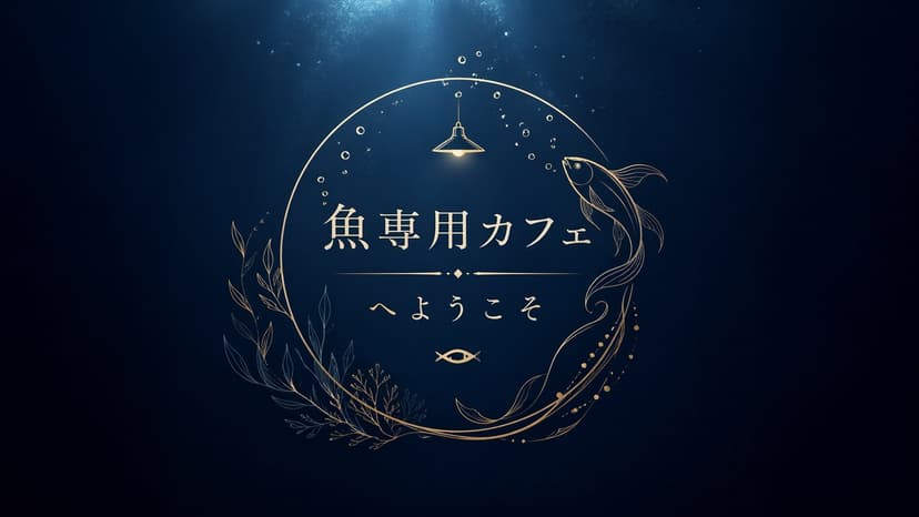 魚専用カフェへようこそ