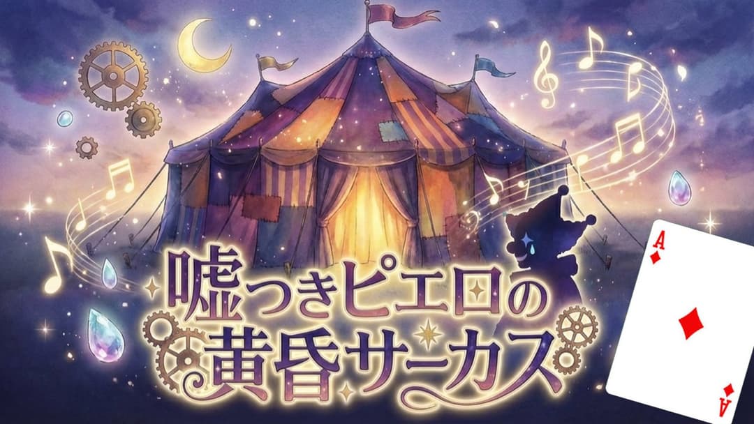 嘘つきピエロの黄昏サーカス♦️A background image