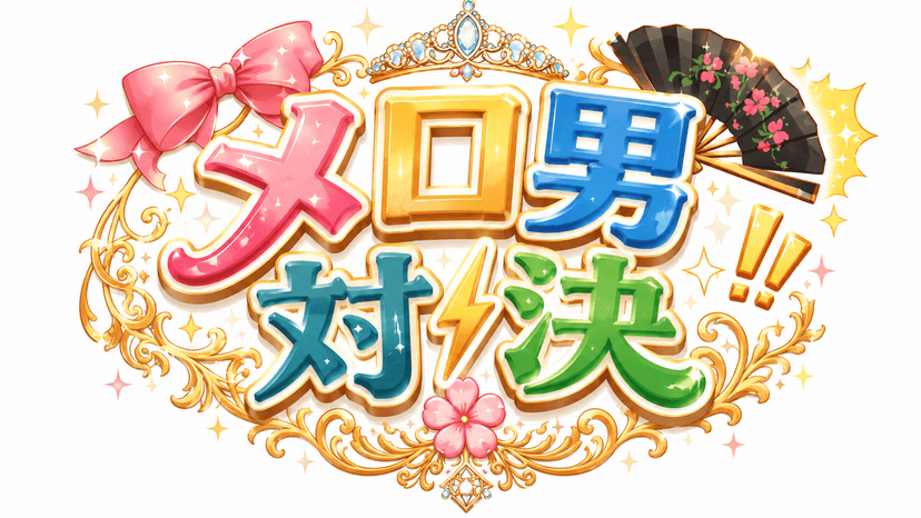 メロ男対決