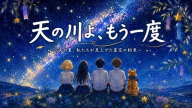 天の川よ、もう一度～あの夏、私たちが見上げた星空の約束～ background image