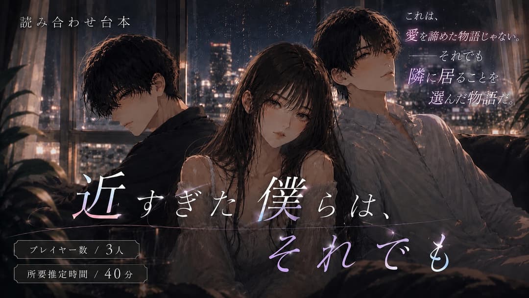 近すぎた僕らは、それでも background image