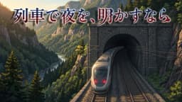 列車で夜を、明かすなら