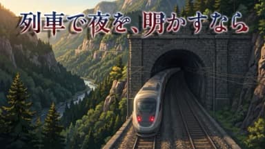 列車で夜を、明かすなら background image