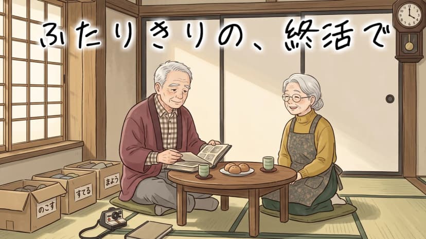ふたりきりの、終活で