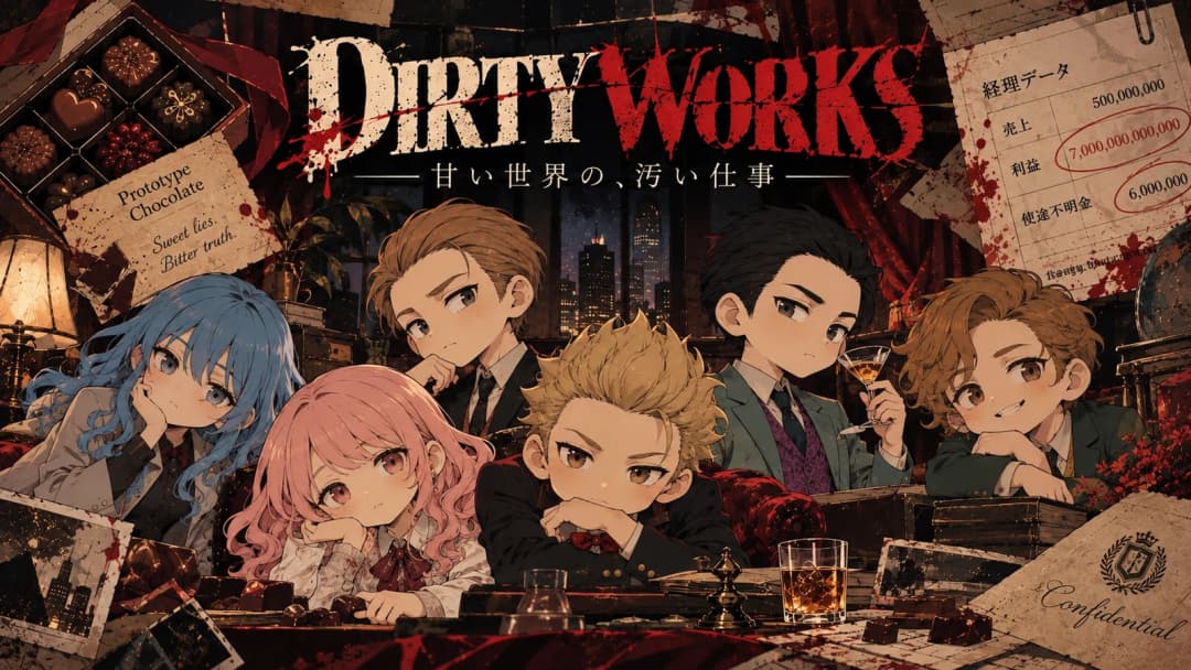 DIRTY WORKS　-甘い世界の、汚い仕事- background image