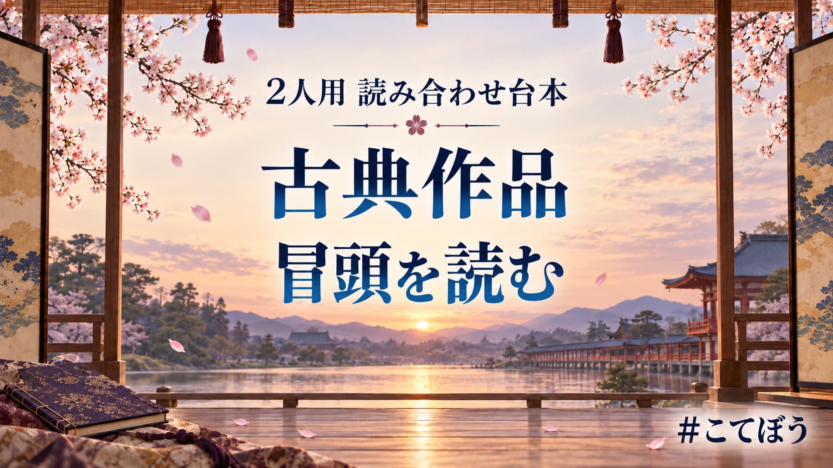 古典作品 冒頭を読む