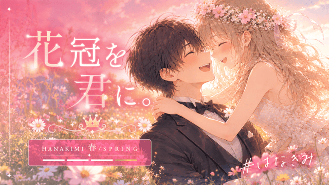 花冠を君に。 background image