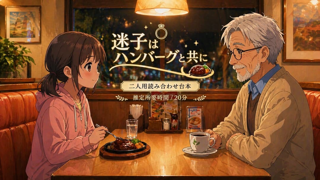 迷子はハンバーグと共に background image