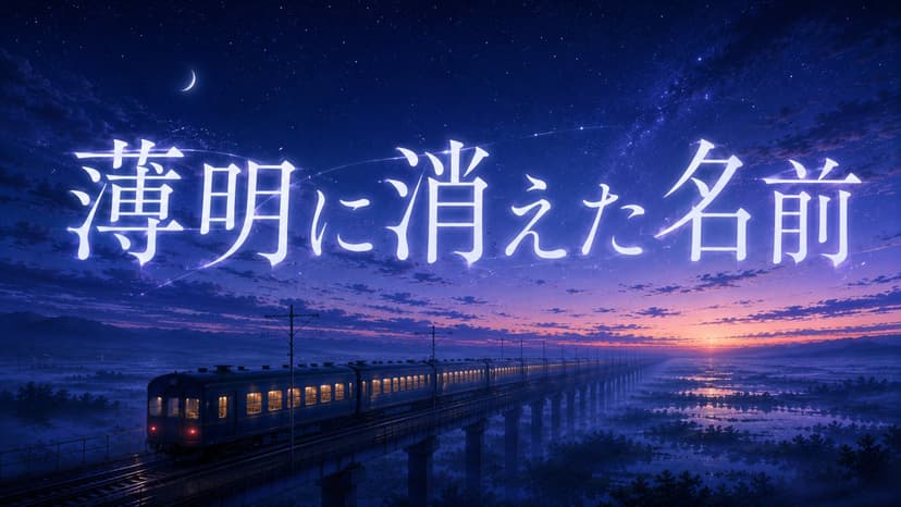 薄明に消えた名前