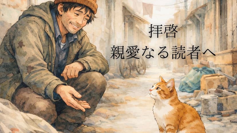 拝啓 親愛なる読者へ