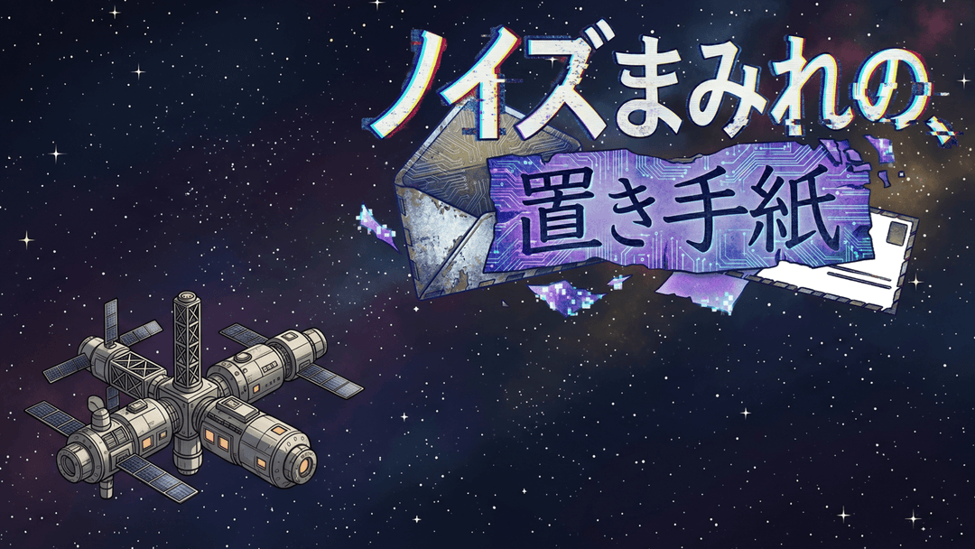 ノイズまみれの、置き手紙 background image