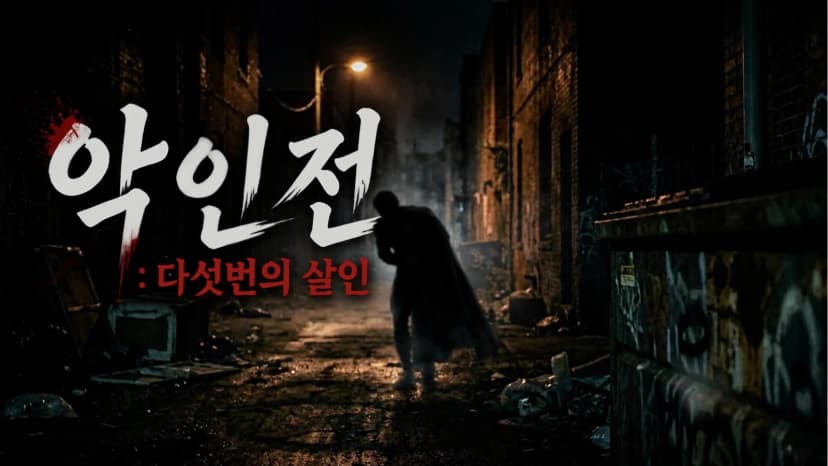 악인전 : 다섯 번의 살인