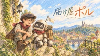 届け屋ポル background image