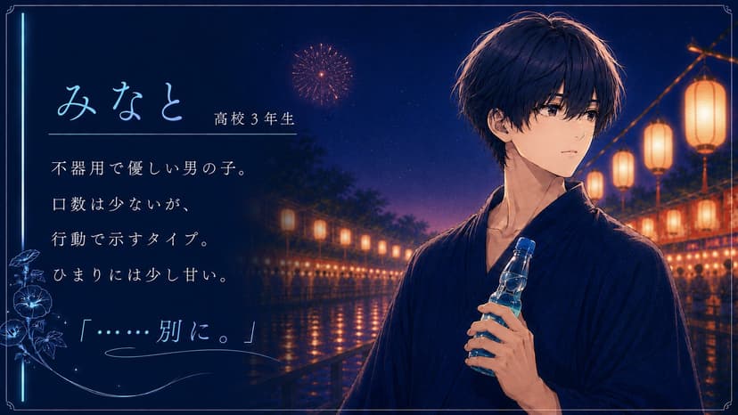 花火より、君をみてた。