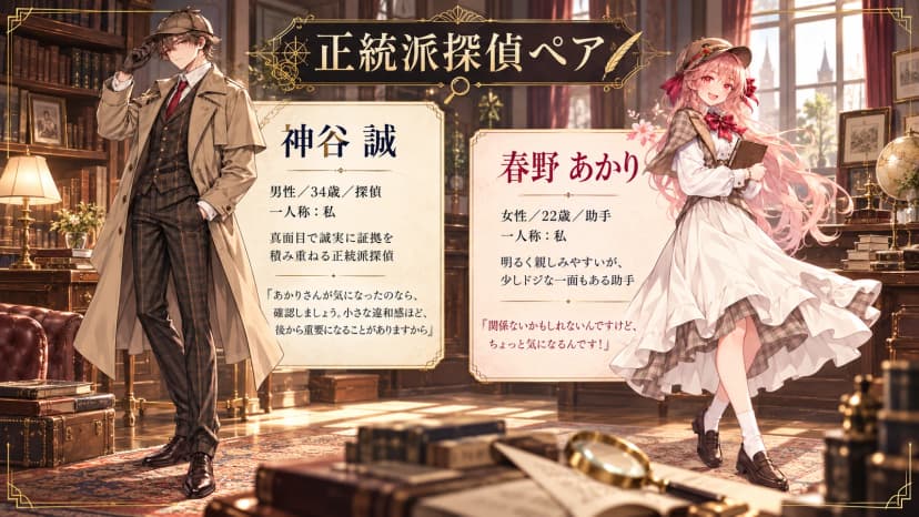 二人の推理は終わらない