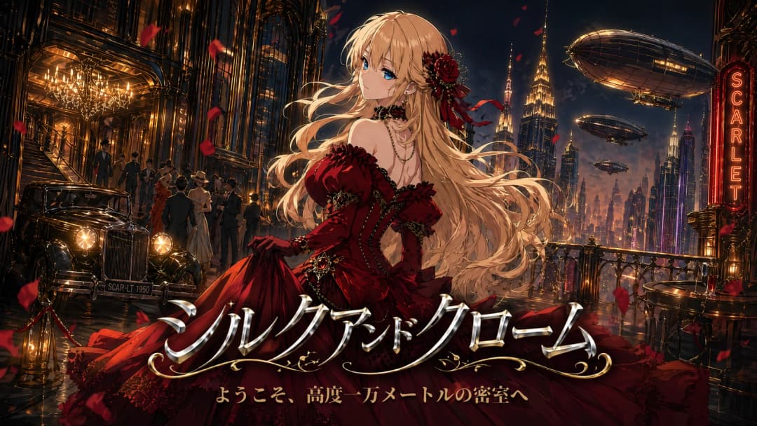 シルクアンドクローム background image