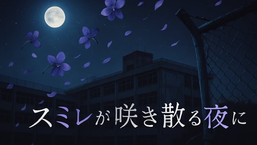 スミレが咲き散る夜に