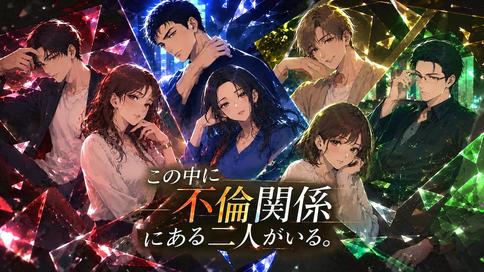 この中に不倫関係にある二人がいる。