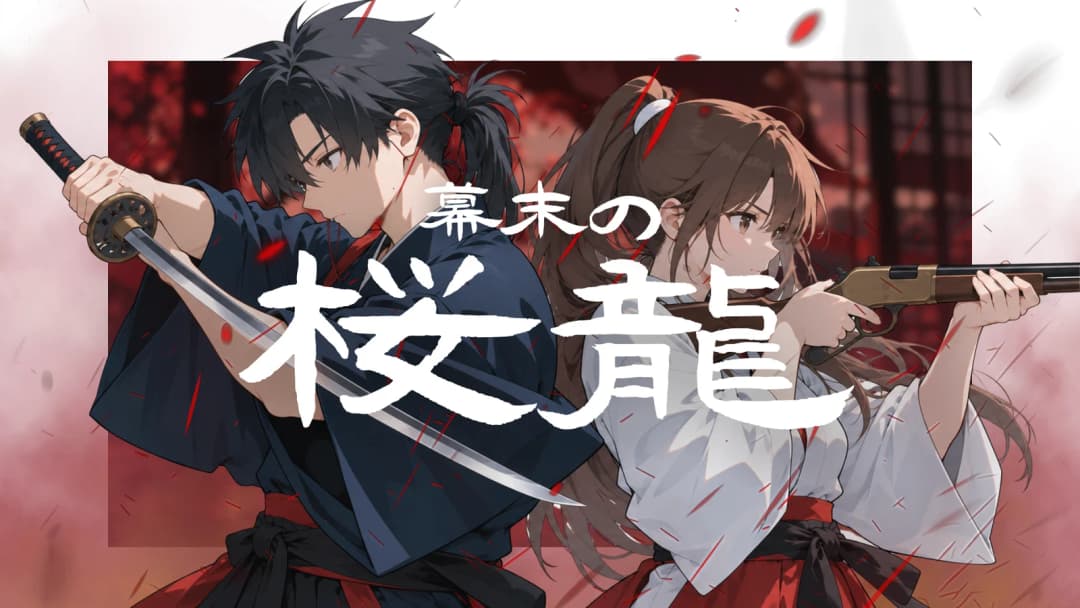 幕末の桜龍 background image