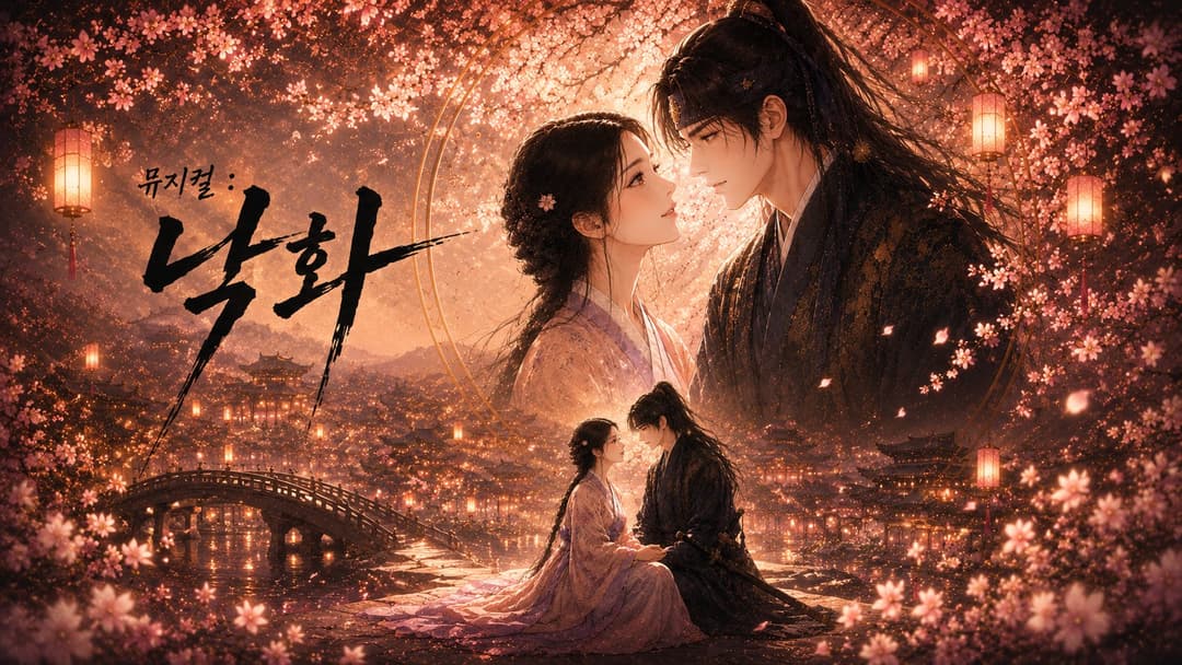 뮤지컬 : 낙화 background image