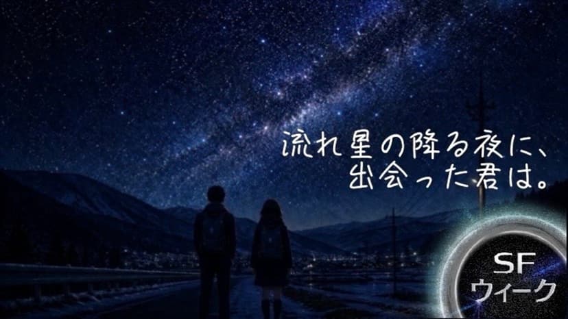 流れ星の降る夜に、出会った君は。