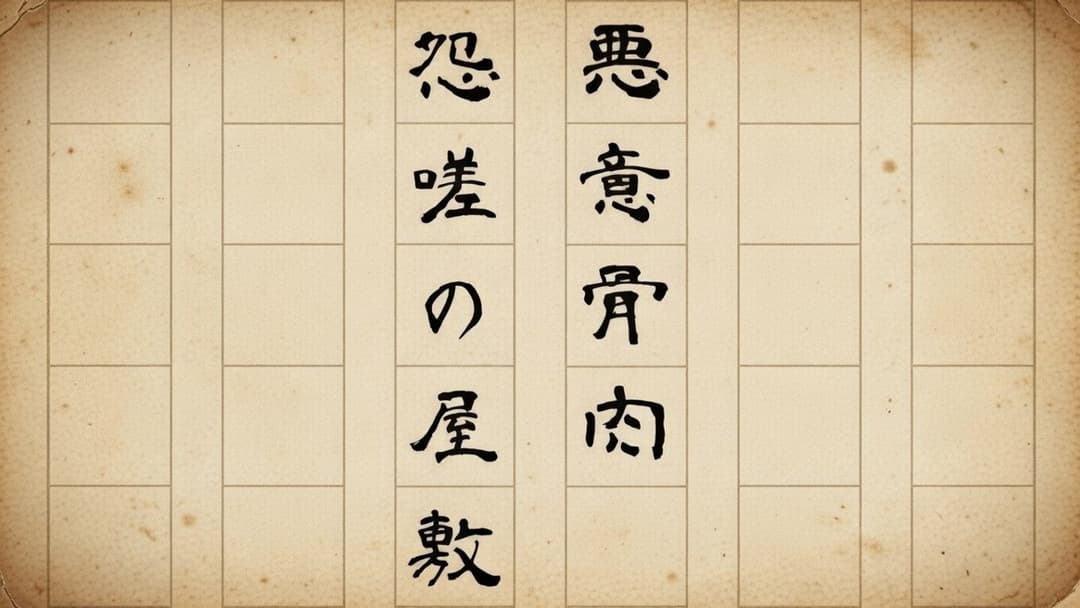 悪意骨肉怨嗟の屋敷 background image