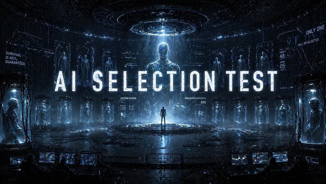 AI SELECTION TEST background image