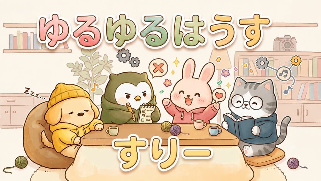 ゆるゆるはうす すりー background image