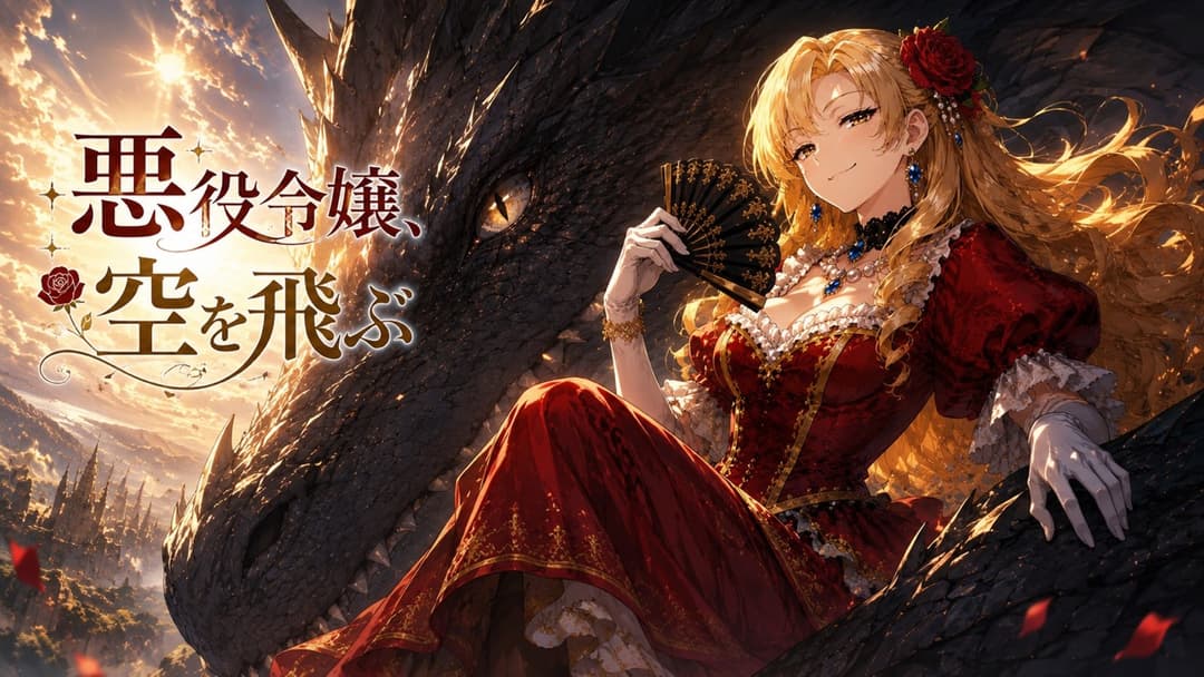 悪役令嬢、空を飛ぶ background image