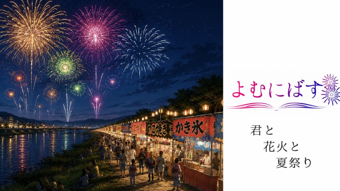 よむにばす〜君と花火と夏祭り〜 background image