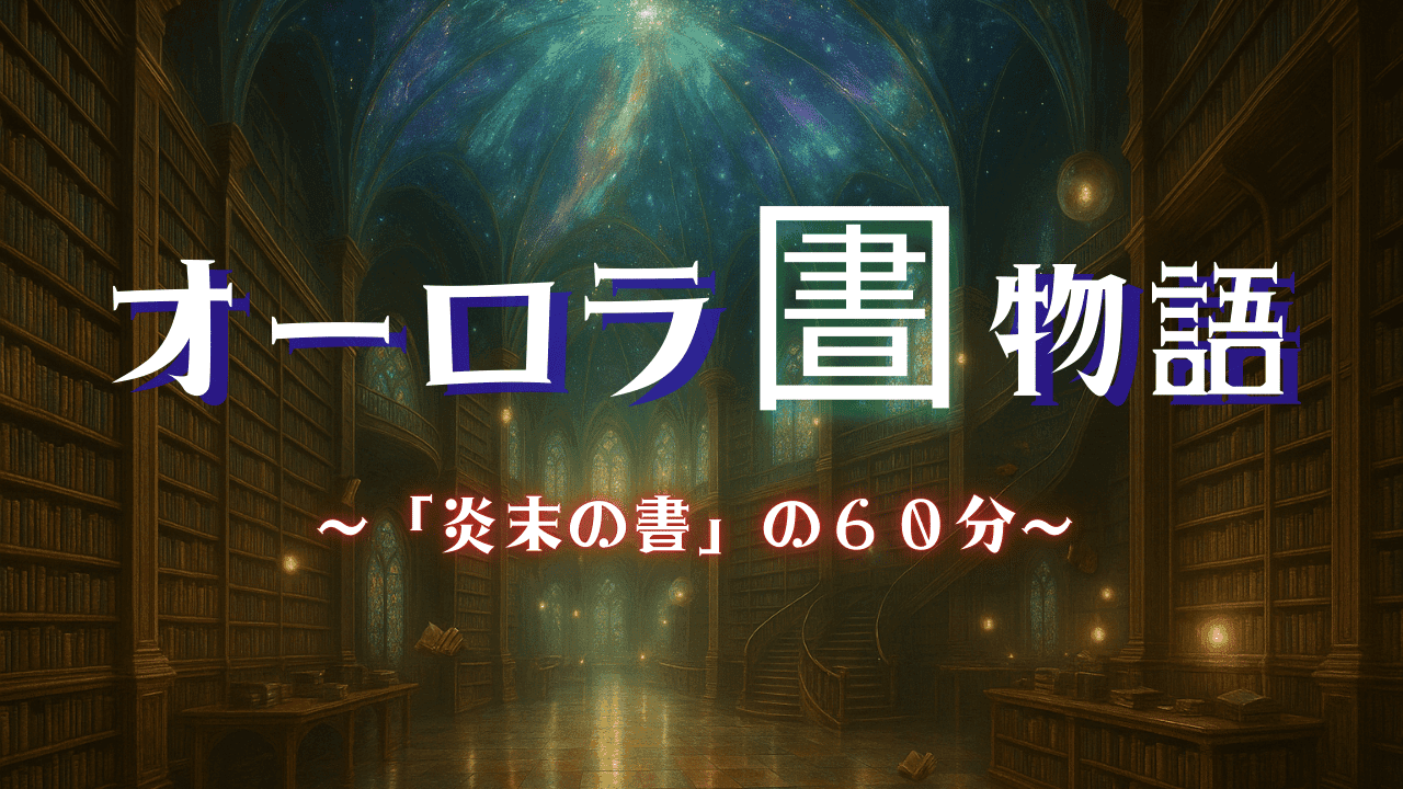 《オーロラ圕物語》〜炎末の書の60分〜
