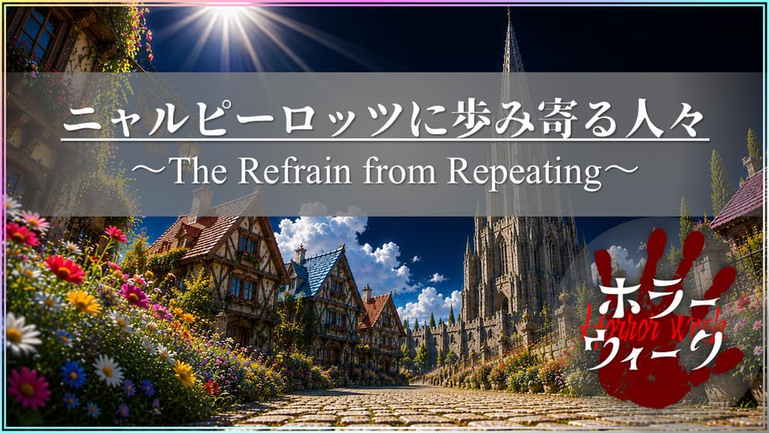 ニャルピーロッツに歩み寄る人々——The Refrain from Repeating background image