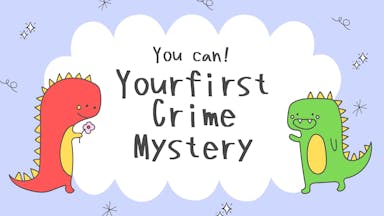 You can! Your first crime mystery background image